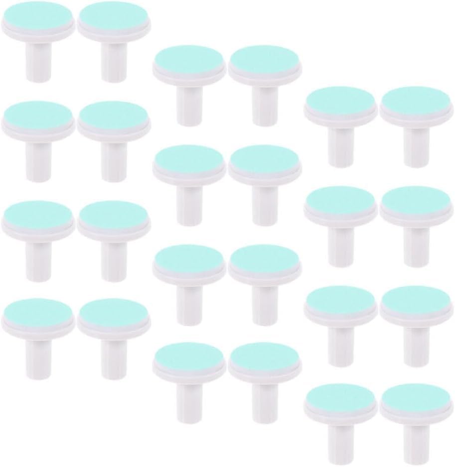TUESMEILL green baby nail file pad close-up for gentle nail care