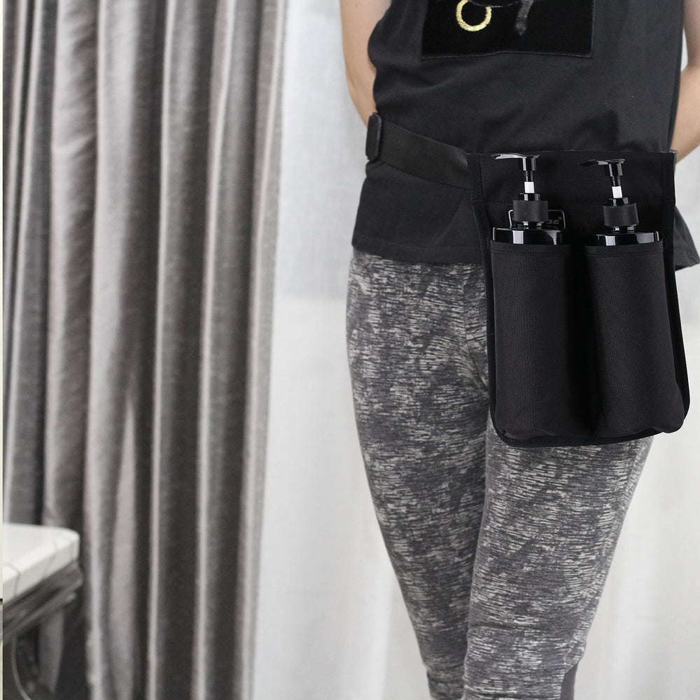 Tuhaoge massage oil holster adjustable strap for comfortable wear.