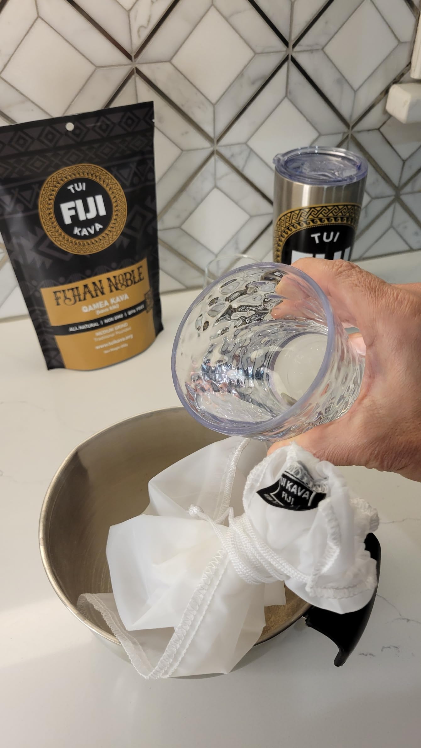 TUI KAVA ethically farmed in Fiji with rain and spring water irrigation.