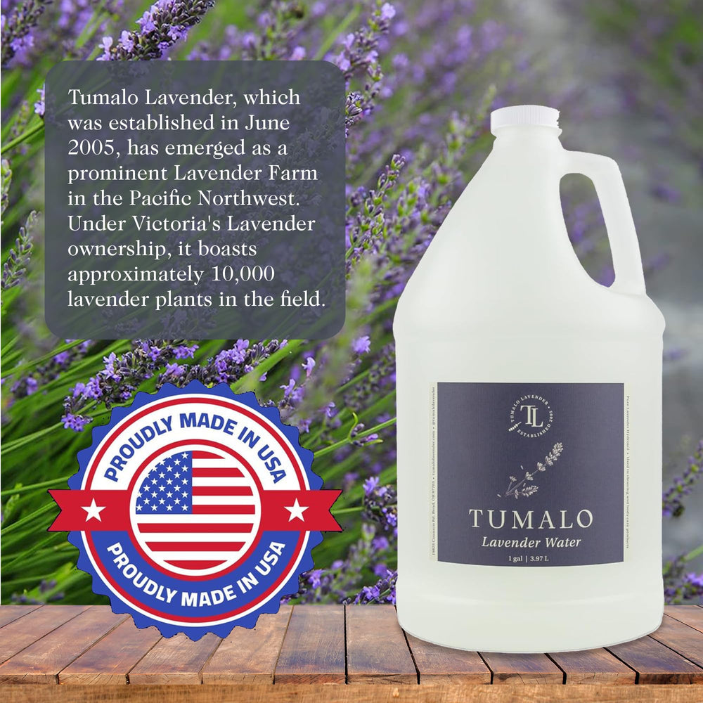 Tumalo Lavender hydrosol used as a facial toner for soothing skin.
