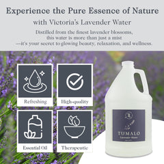 Tumalo Lavender hydrosol spray mist freshens skin and spaces with soft fragrance.