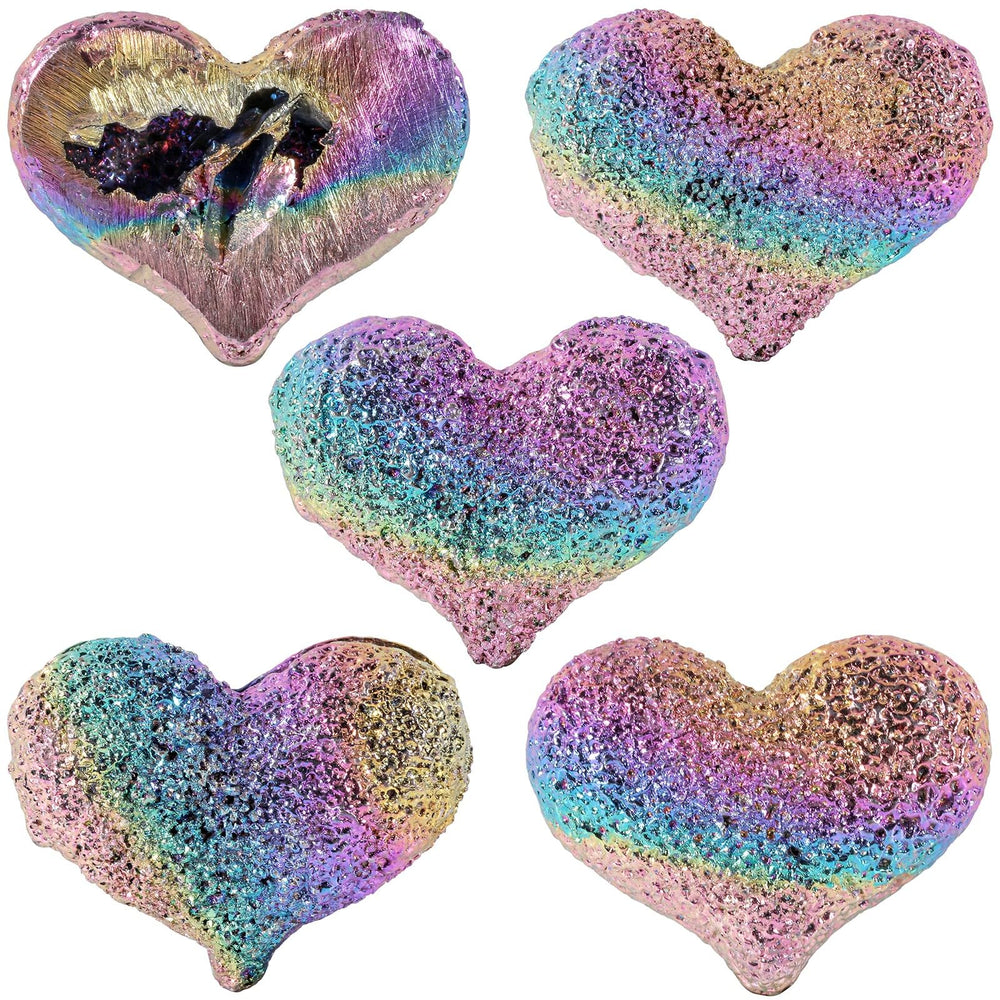 Bismuth mineral gift pack from TUMBEELLUWA for unique presents.