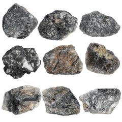 TUMBEELLUWA black rutile quartz rock decor setup in a living space