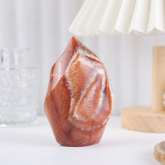 TUMBEELLUWA Carnelian obelisk gift packaging ready for gifting