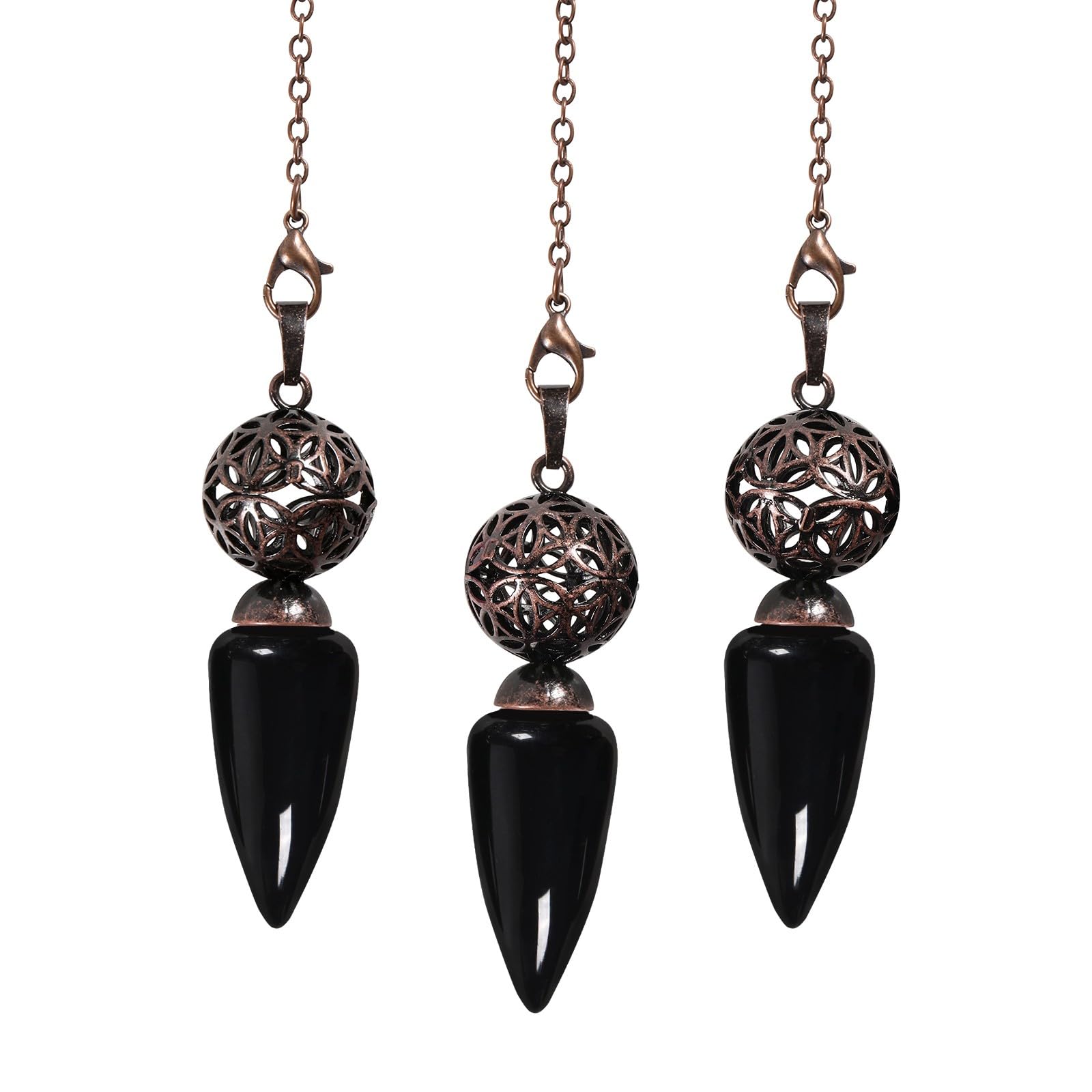 TUMBEELLUWA chakra-stone pendulum supports mindful practice and energy focus.