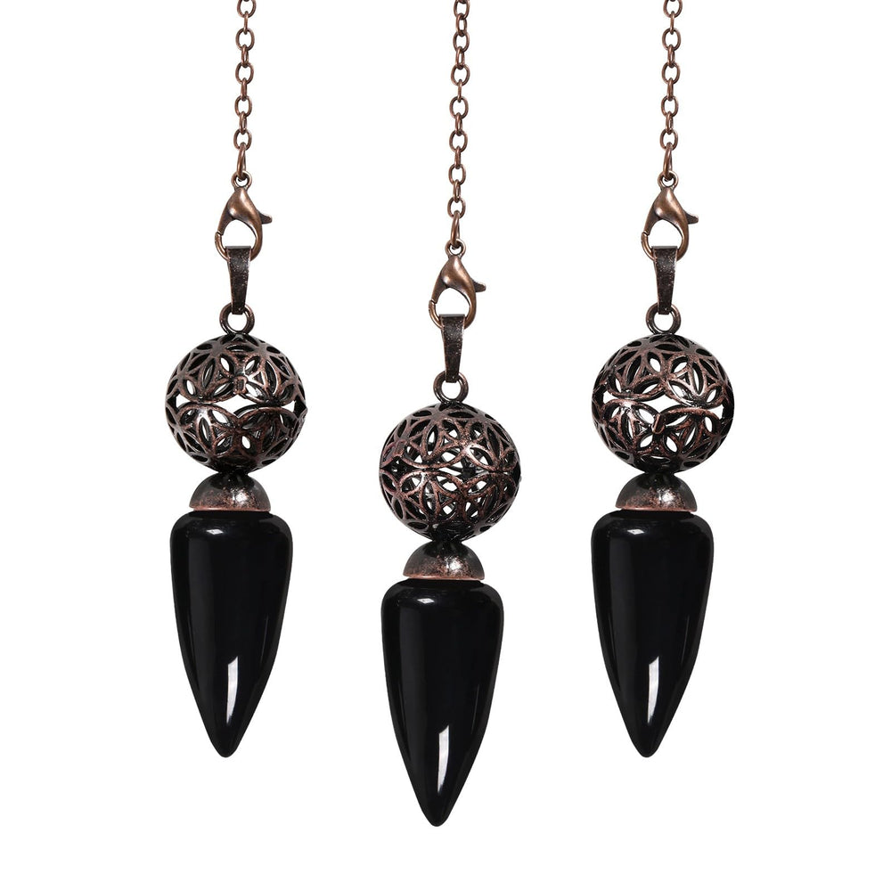 TUMBEELLUWA chakra-stone pendulum supports mindful practice and energy focus.