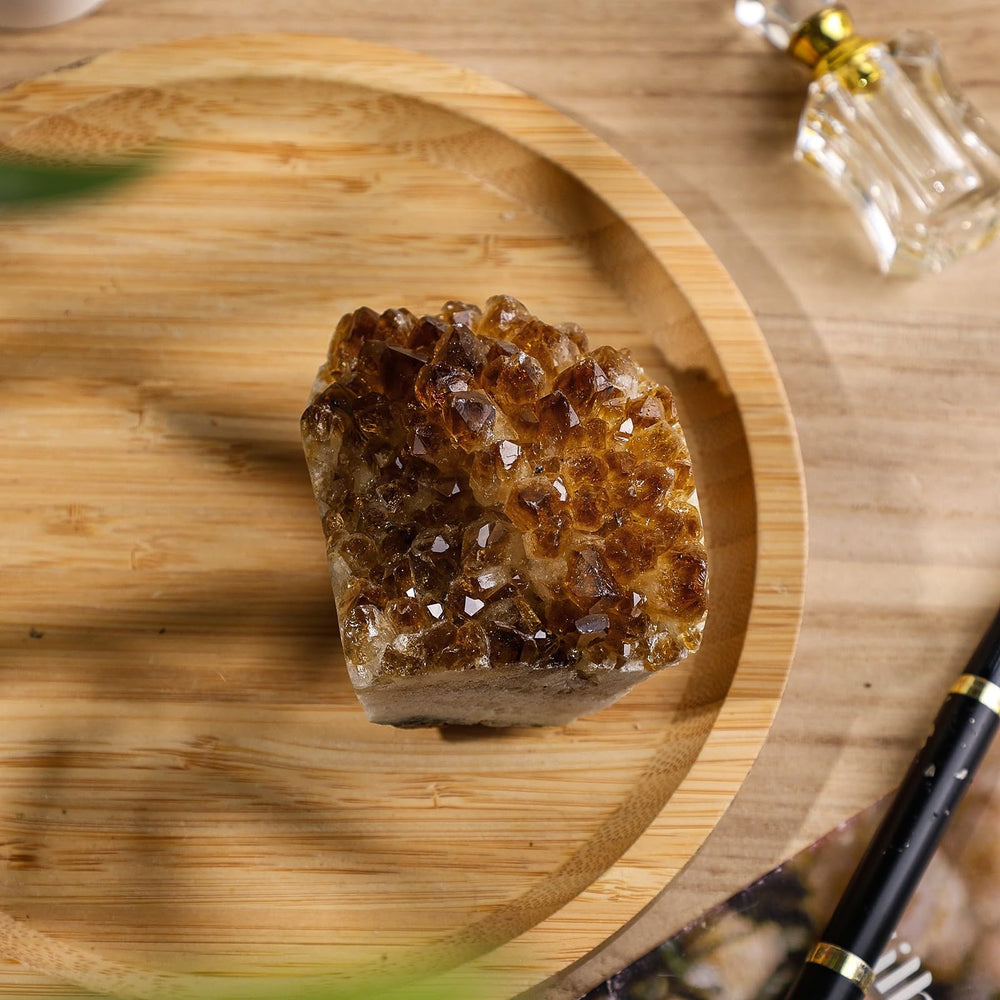 TUMBEELLUWA citrine chakra positive-energy piece for mindful spaces.