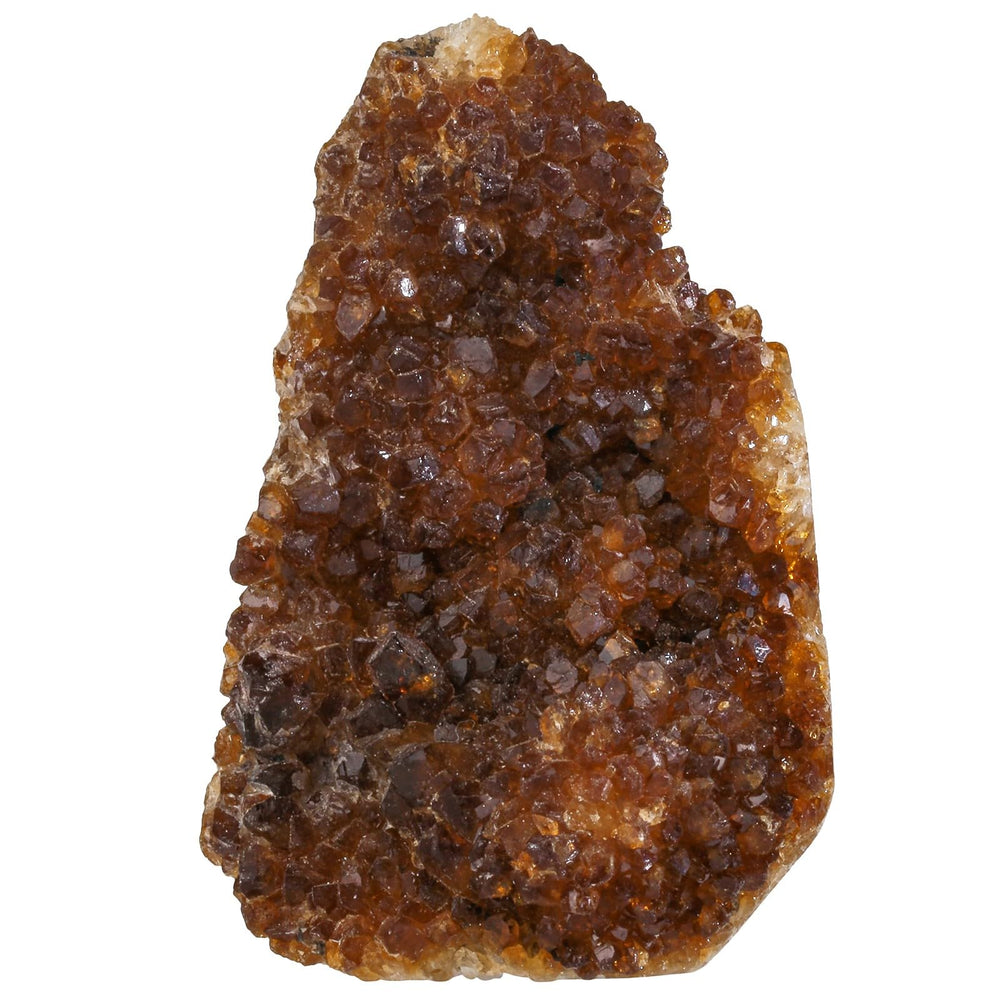 TUMBEELLUWA citrine cluster geode displayed as elegant home decor