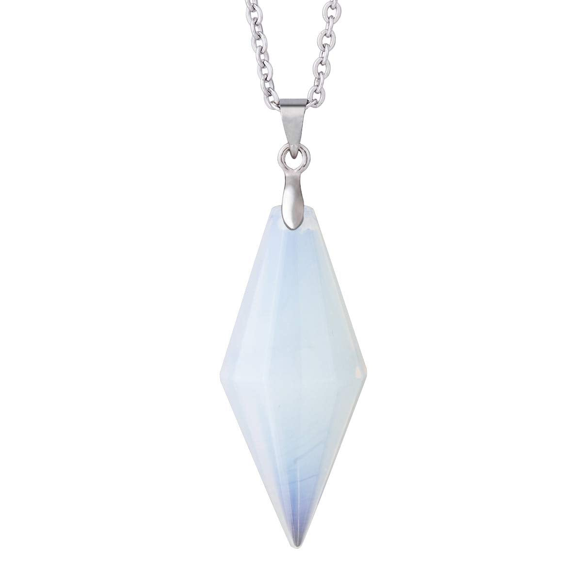 TUMBEELLUWA healing crystal pendant close-up for meditation and positive energy.
