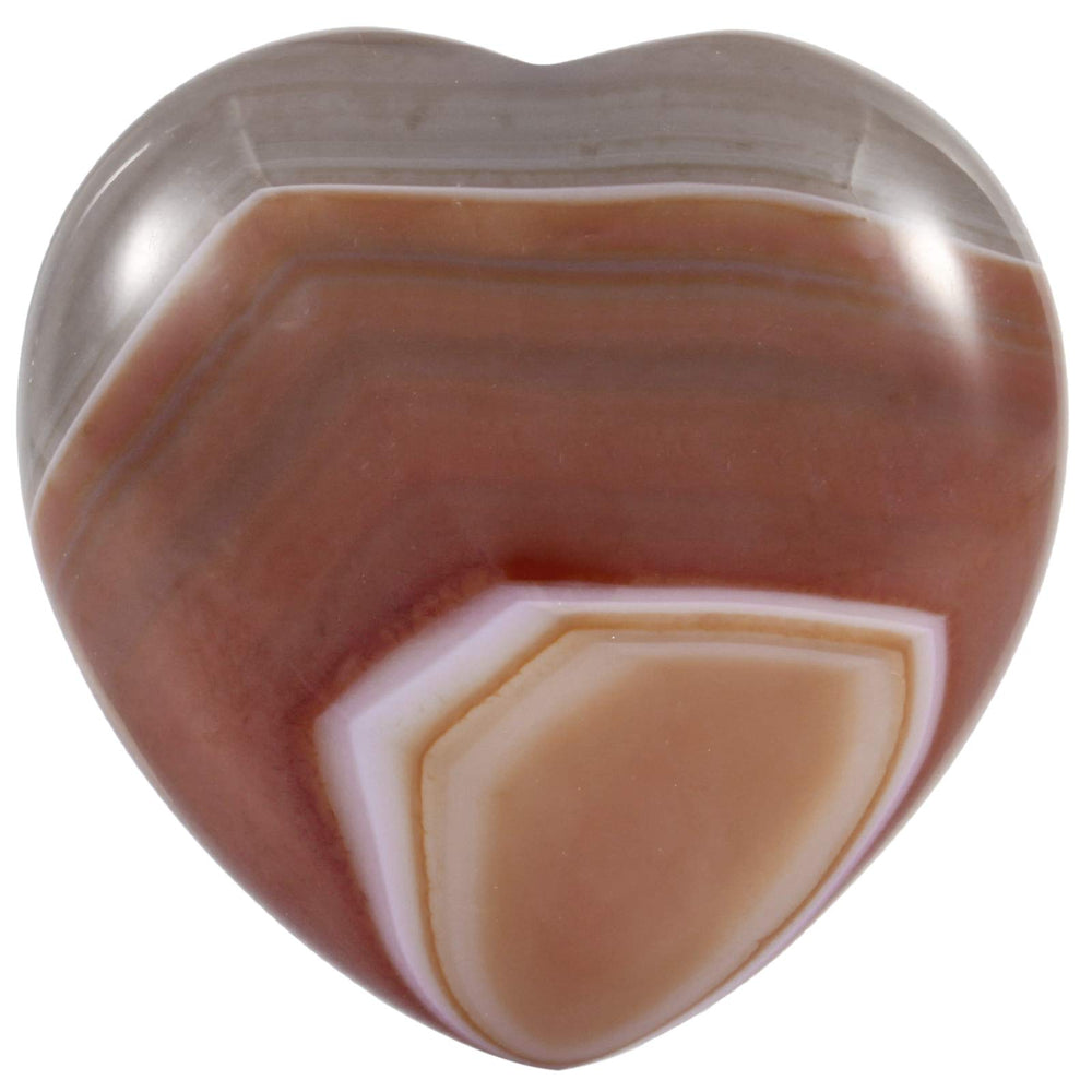 TUMBEELLUWA heart puff love crystal for calming rituals and pocket meditation.