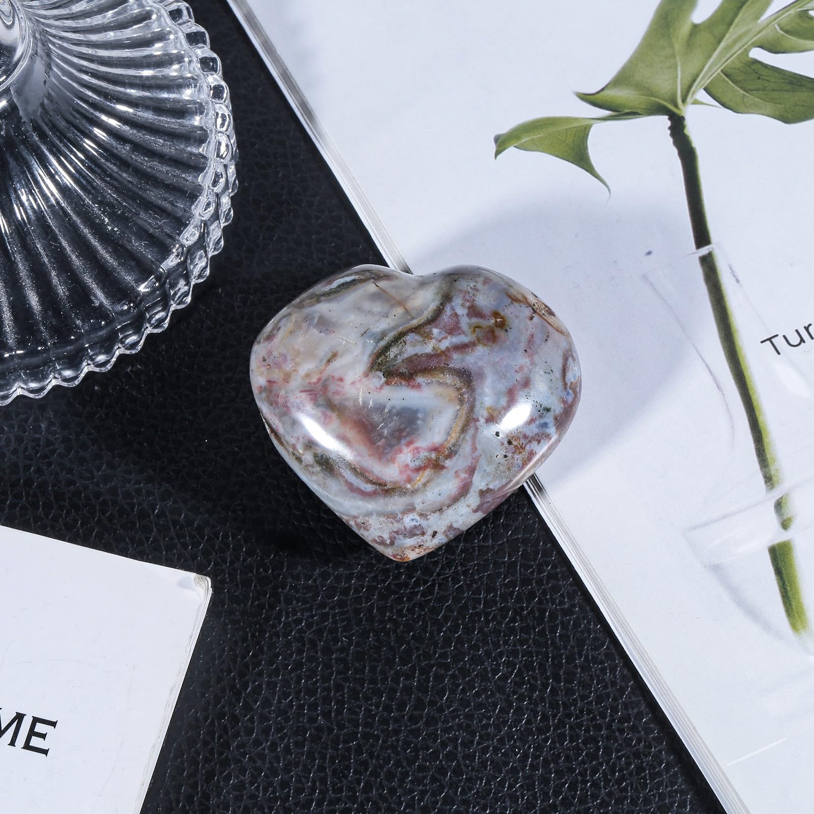 TUMBEELLUWA Ocean Jasper patterns evoke oceanic calm, inspiring creativity and self-reflection.