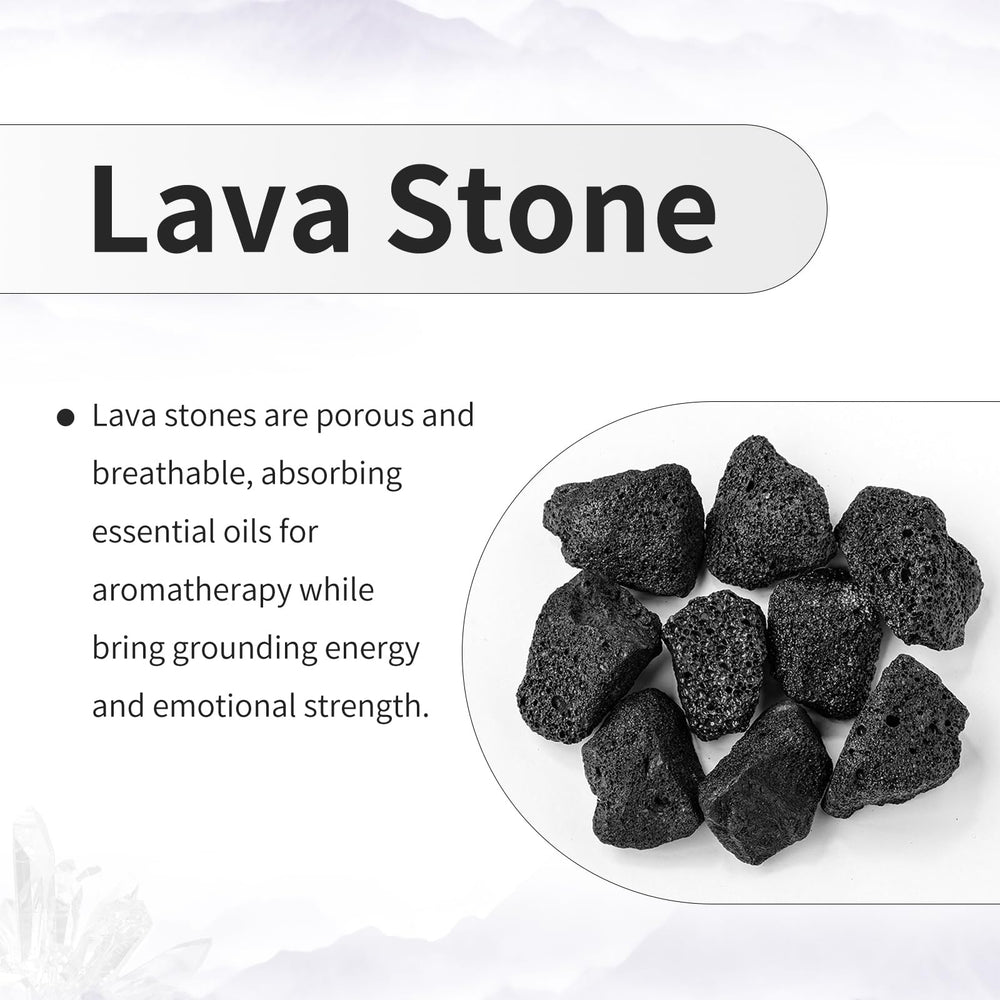 TUMBEELLUWA palm-size aromatherapy stone for diffuse aroma with touch.