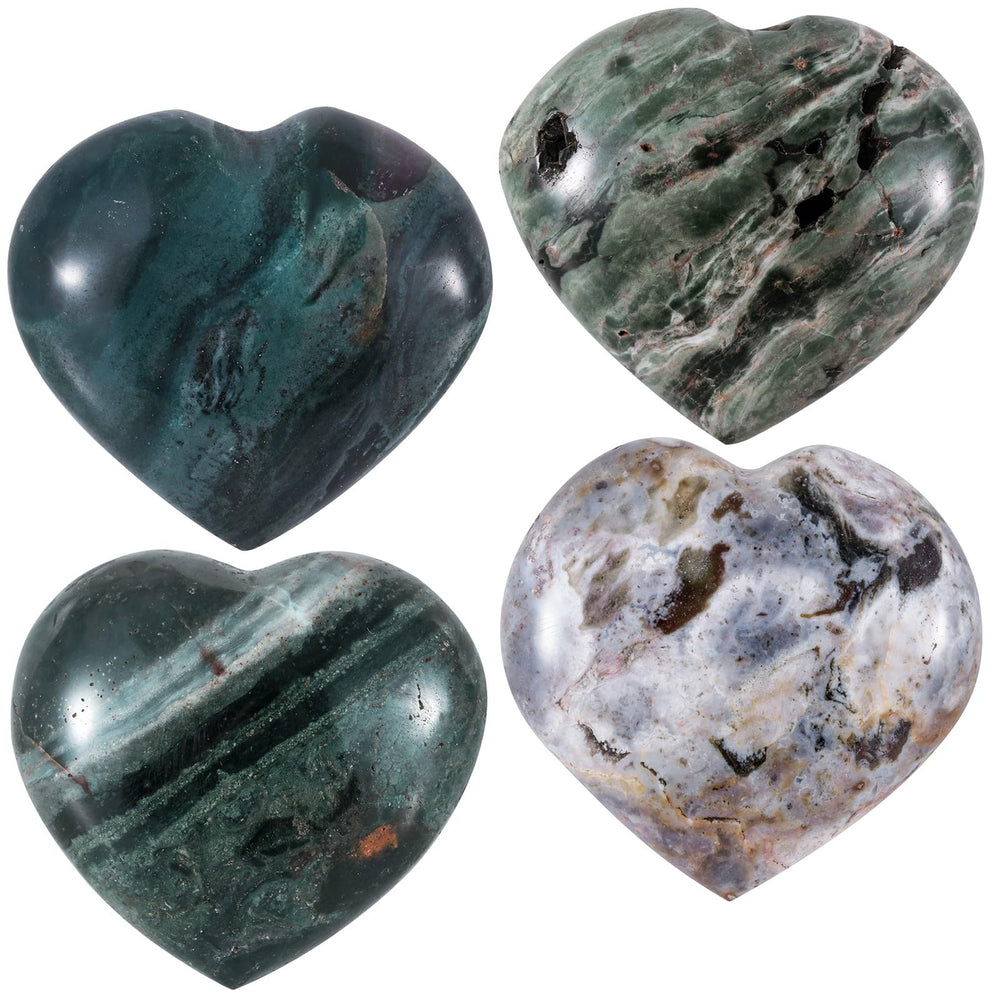 TUMBEELLUWA Puffy Heart Decor for desks and shelves adds serene, decorative charm.