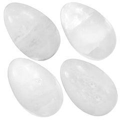 TUMBEELLUWA Reiki crystal eggs pack front view for calm energy decor