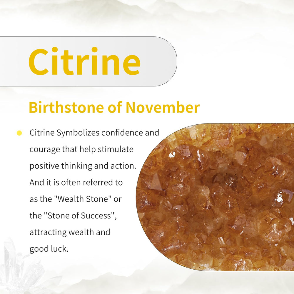 TUMBEELLUWA unpolished citrine geode showcases raw beauty on shelves.