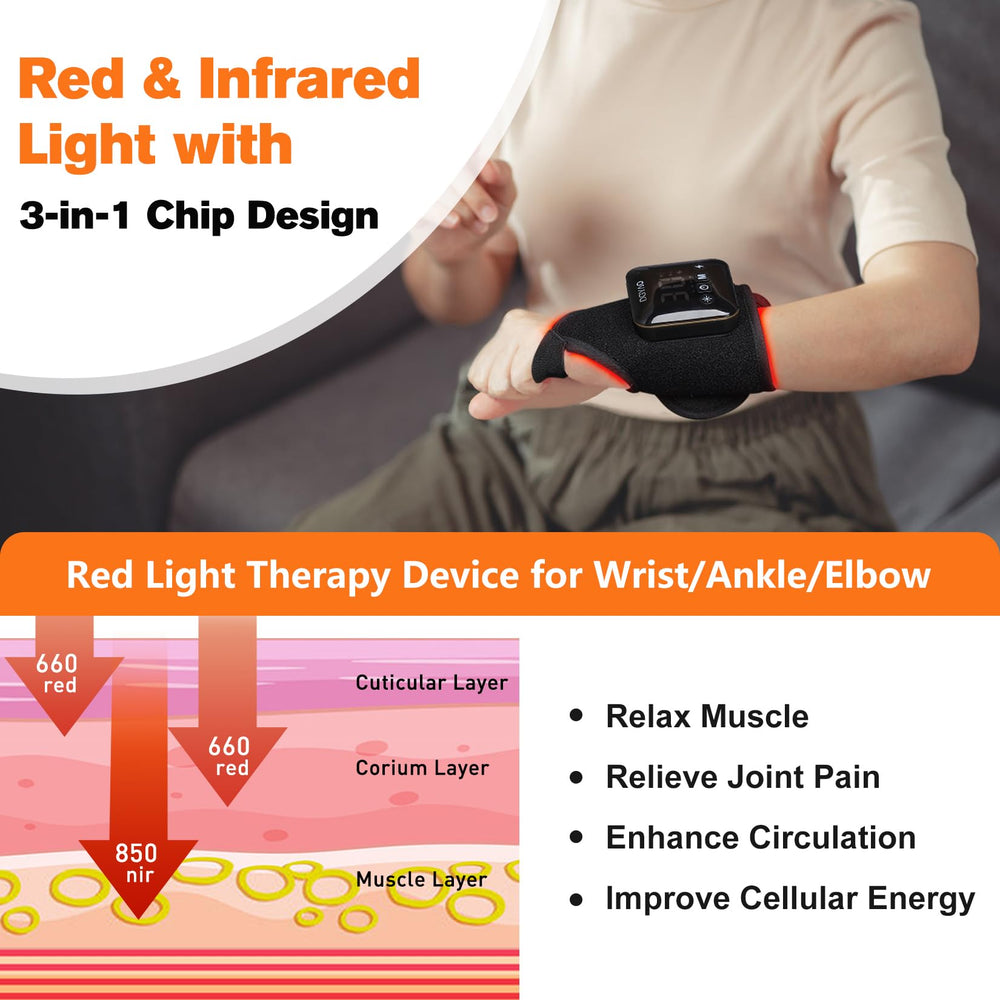 TUOB auto-off timer helps plan safe, timed therapy sessions.
