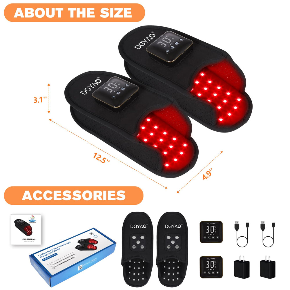 TUOB foot slipper shows double-sided pad for all-around comfort.