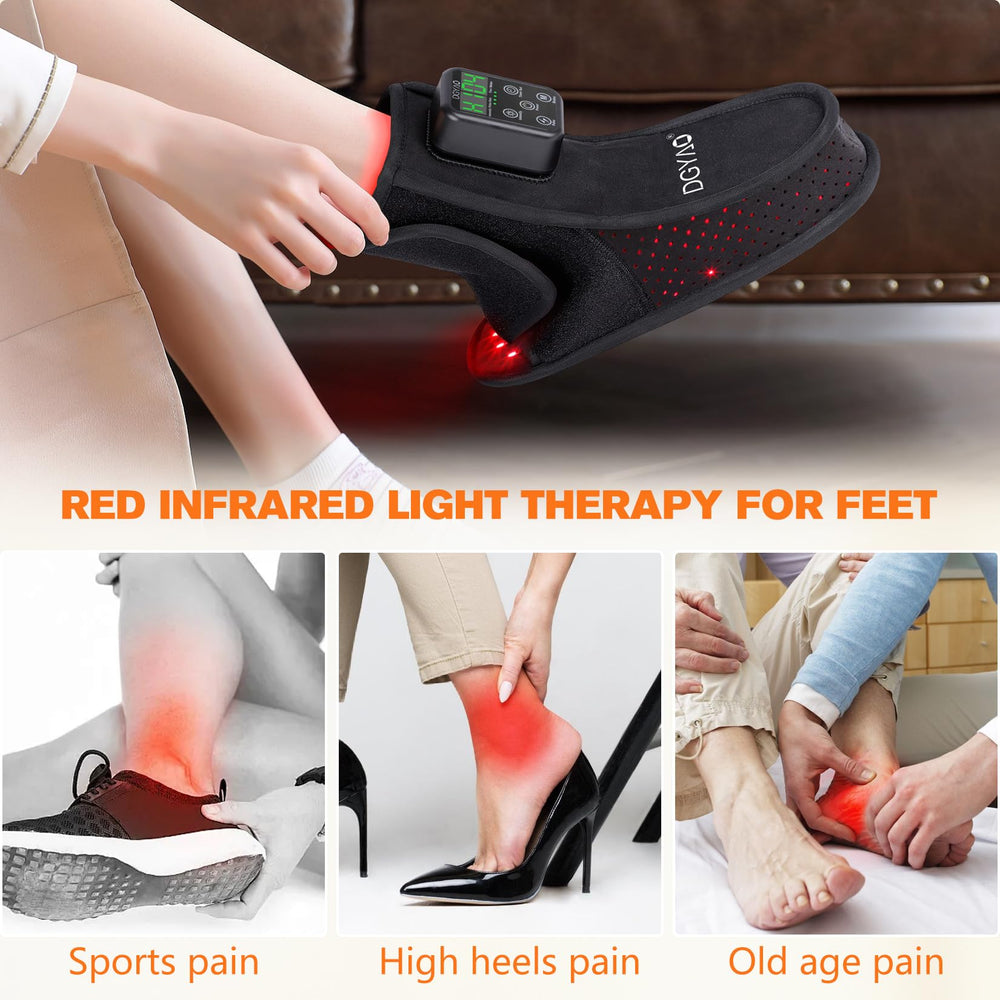 TUOB foot wrap with adjustable wrap system for customizable fit