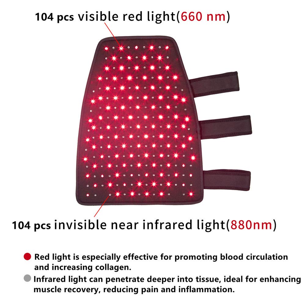 TUOB large treatment area pad covers calves and thighs in one session