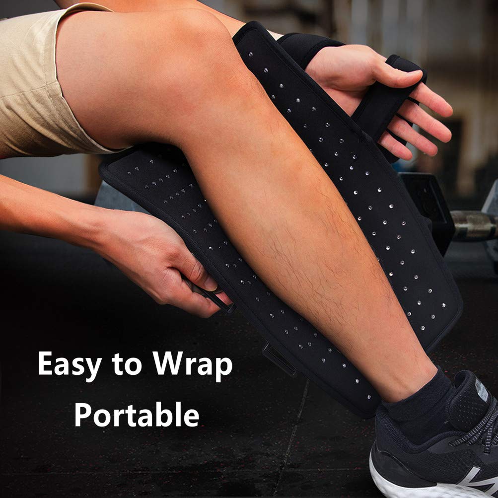 TUOB portable Velcro wrap enables flexible positioning at home or travel