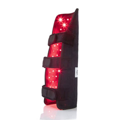 TUOB red nir therapy pad applied to calf for targeted deep warmth and comfort