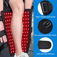 TUOYR 660nm red LEDs close-up powering soothing tissue rejuvenation