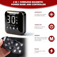 TUOYR wrist wrap delivers targeted red and infrared light for joint comfort.