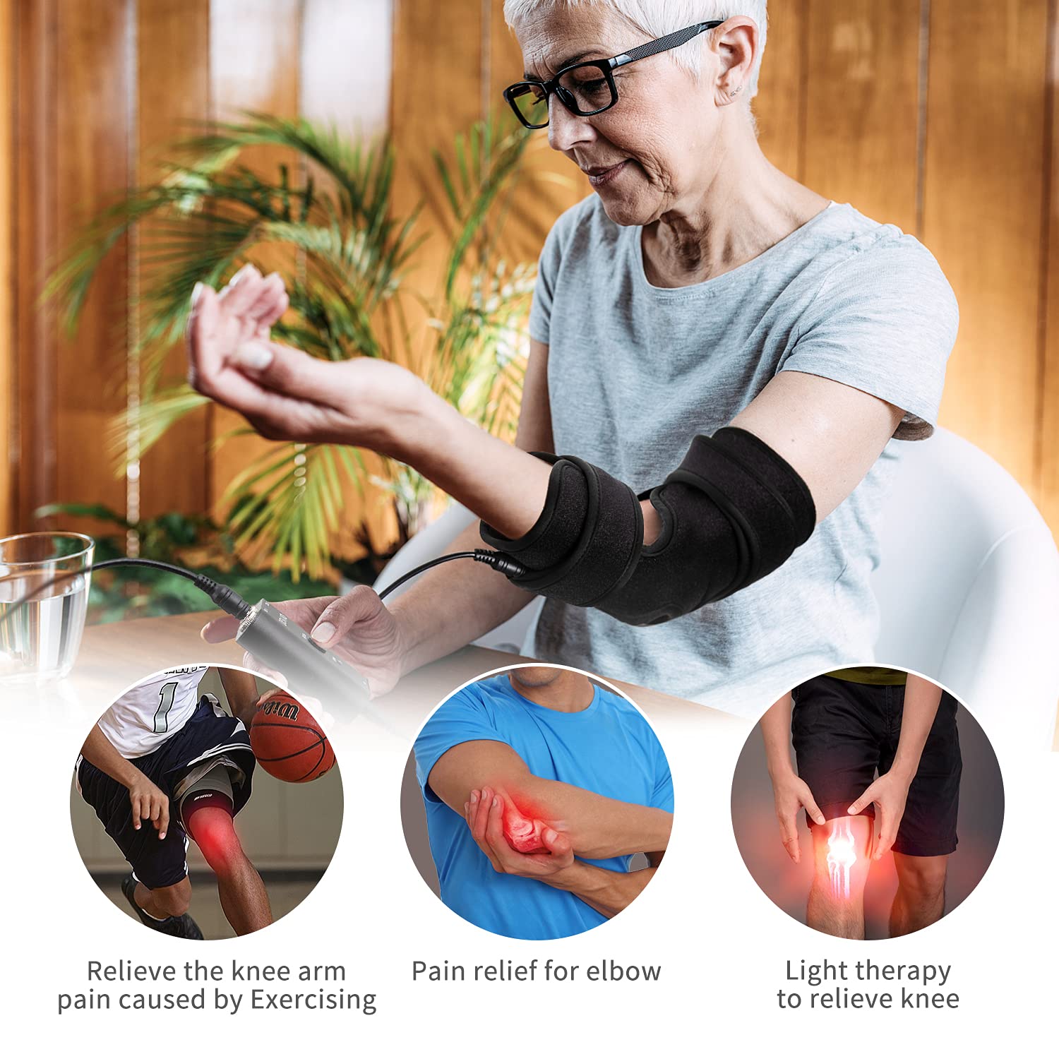 TUOYR home-use FDA-cleared device on table, illustrating safe setup.