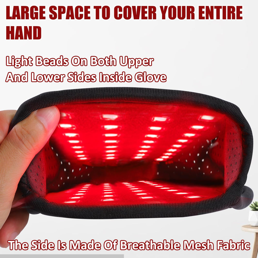 TUOYR wide 10x7.2 inch coverage fits hands and fingers comfortably.