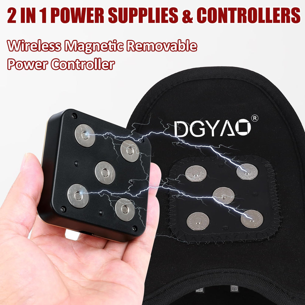TUOYR wireless magnetic power controller enables cordless operation.