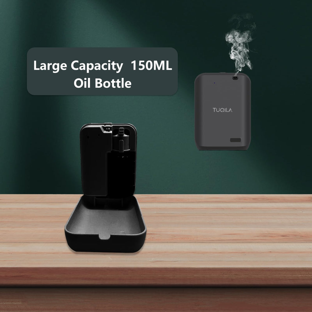 Tuqila compact design fits walls or desks without clutter.