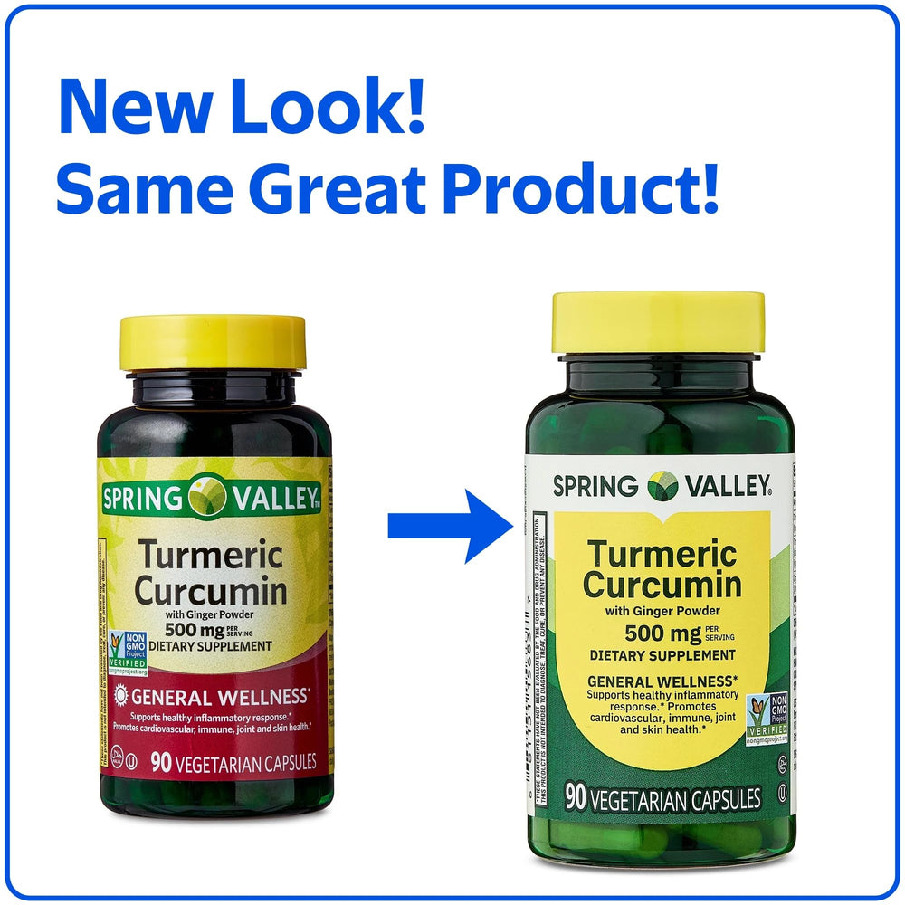 Turmeric Curcumin with Ginger Powder capsules show vegetarian, kosher and halal friendly