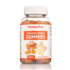 Turmerica Pharmvista turmeric-ginger gummies bottle front for daily wellness