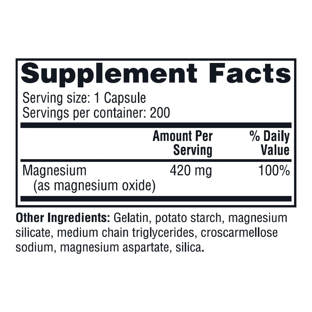Twinlab Magnesium Caps capsules close-up showing compact tablets for daily magnesium support.