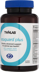 Capsules closeup showing zinc and vitamins for eye comfort