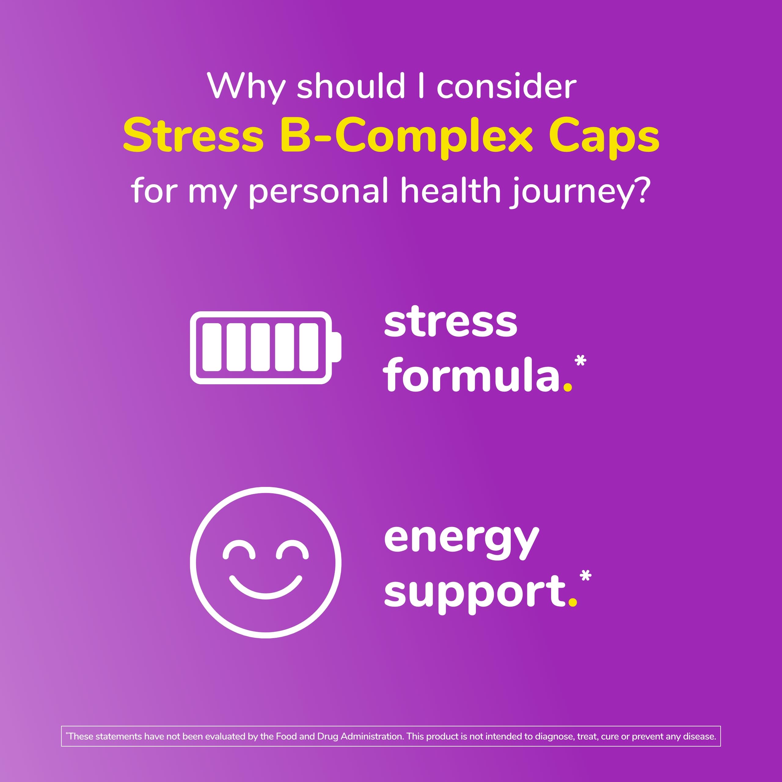 Twinlab Stress B-Complex 2-pack box shows ready-to-use energy and immune support