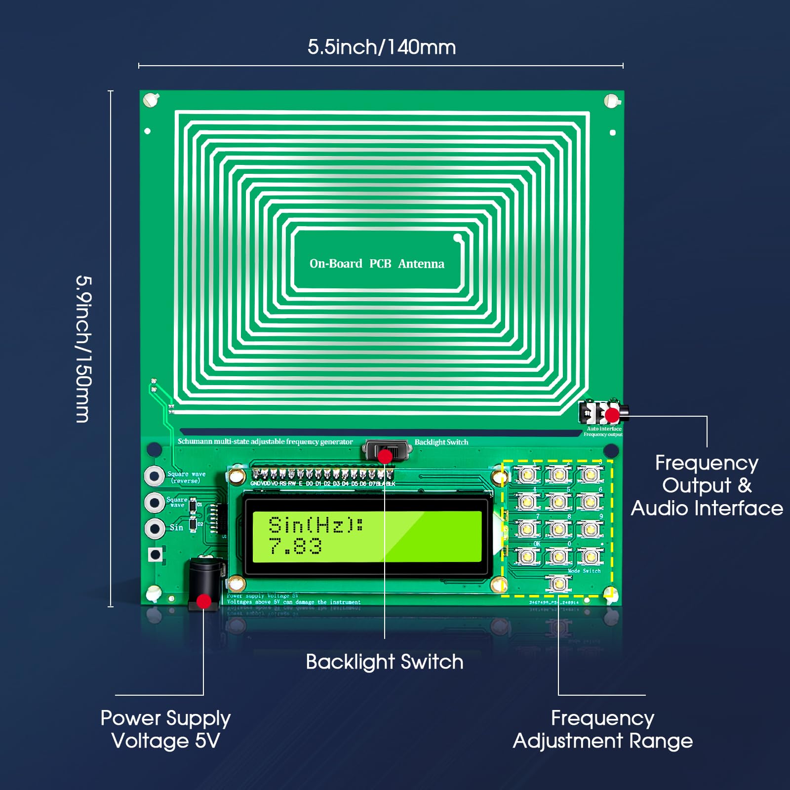 Twxire Frequency Generator arrives in a sleek gift box.