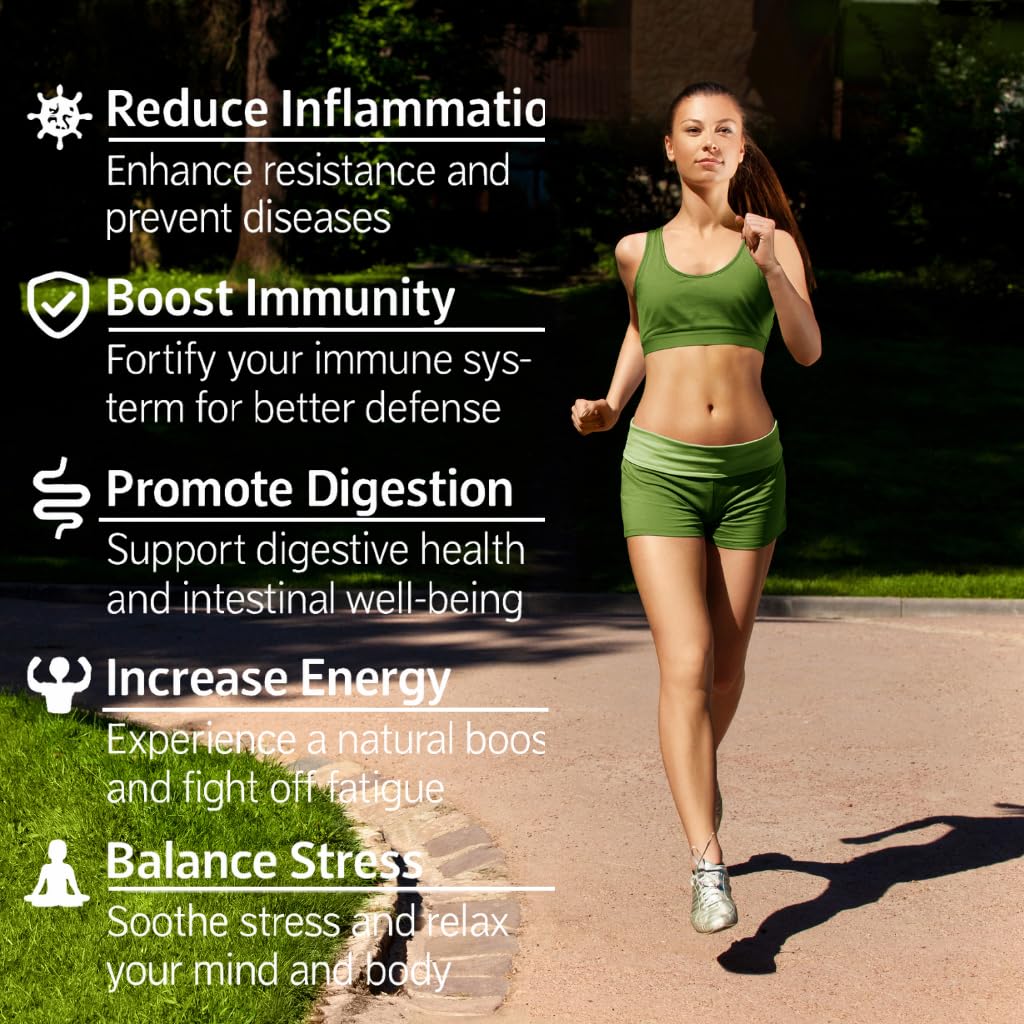 Tyillo antioxidant-rich formula closeup emphasizing vibrant capsules and bottle.