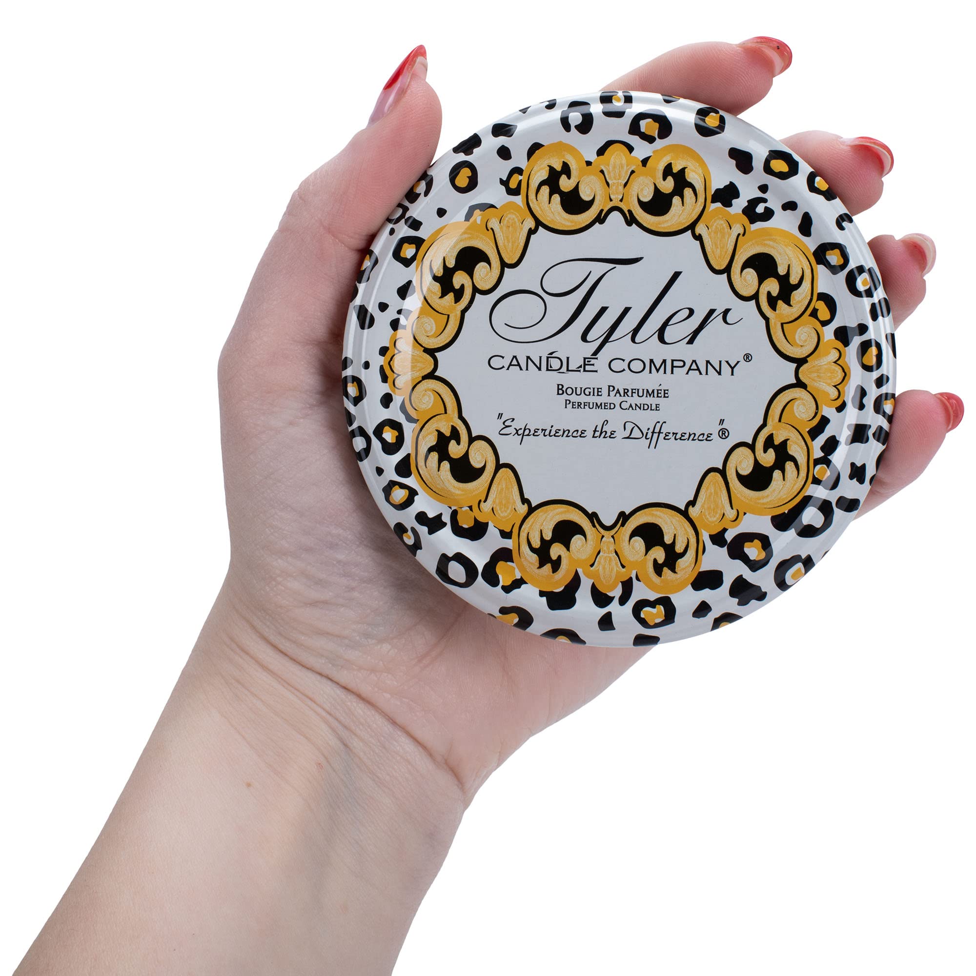 Tyler Candle Prestige Blueberry Blitz packaging image emphasizes gift-ready presentation