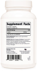 Type Zero L-Leucine with water emphasizes easy daily intake.