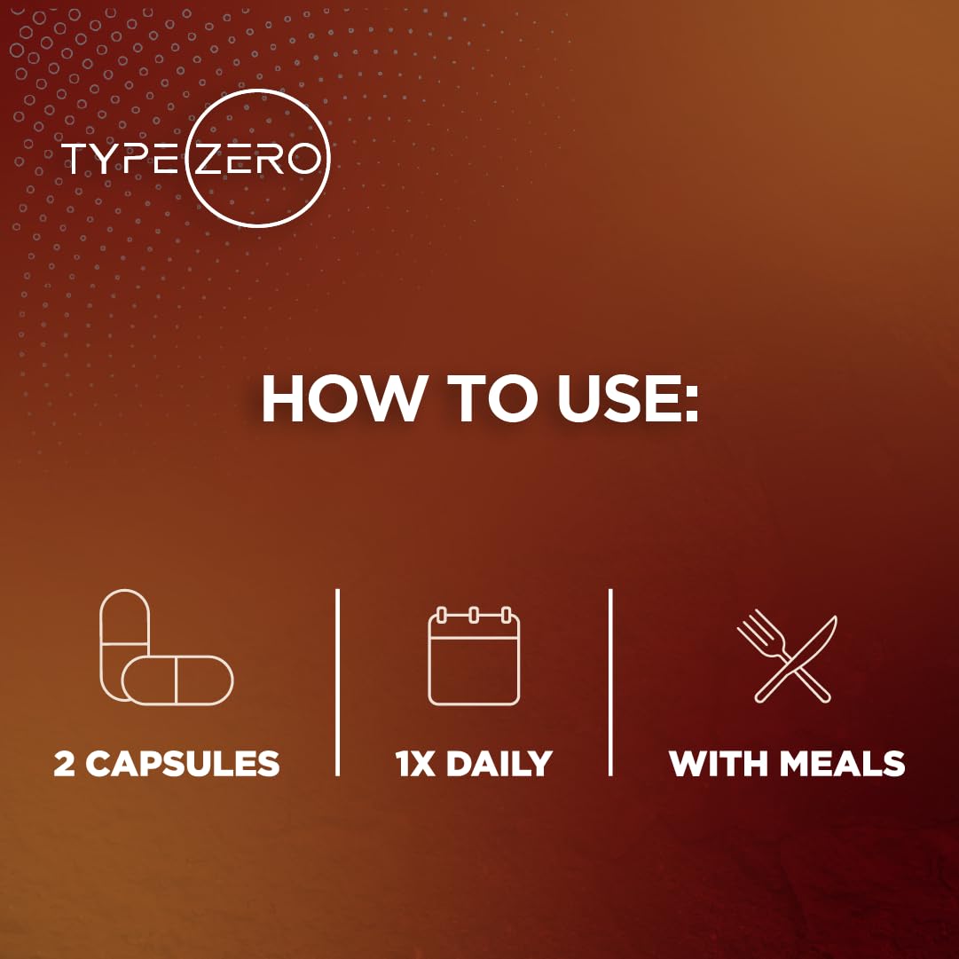 Organic cinnamon bark ingredient on Type Zero packaging