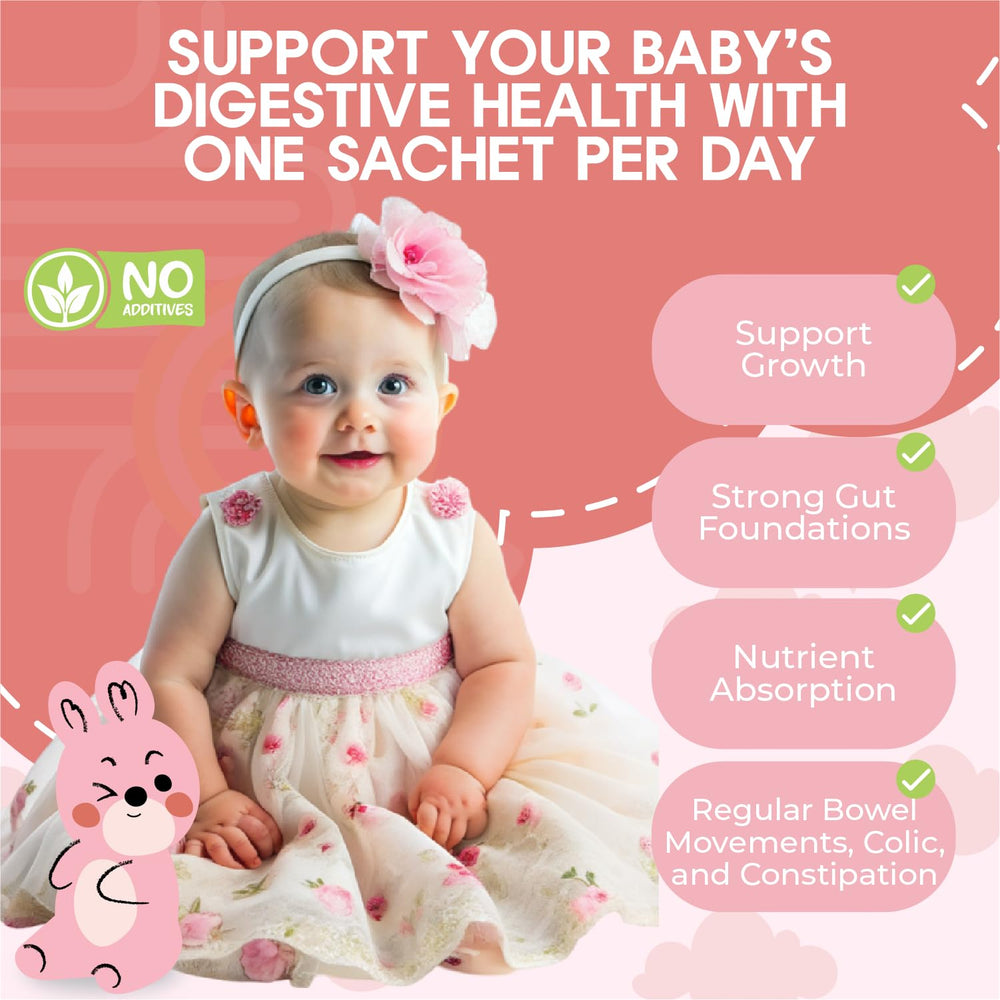 U2Biome Bebe daily-dose spoon makes measuring 2g simple.