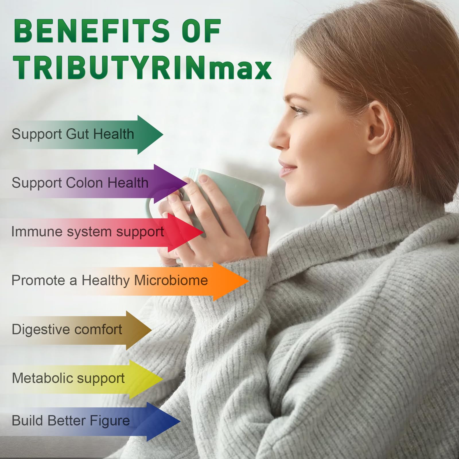 Organic fiber blend in TRIBUTYRINmax supports digestion comfort