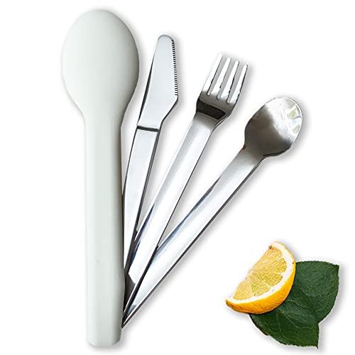 Uba silicone case for flatware keeps utensils protected and portable.