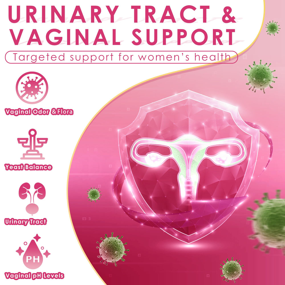 UBEEKOO Lactobacillus strains 6-types image shows targeted balance for comfort