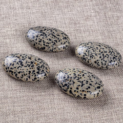 UFEEL Dalmatian Jasper pocket crystal ideal for calming routines on the go