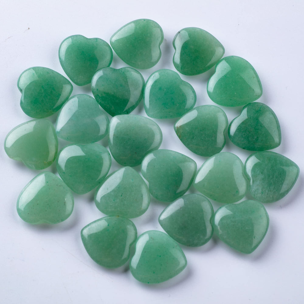 UFEEL heart-carved green aventurine for meditative focus.