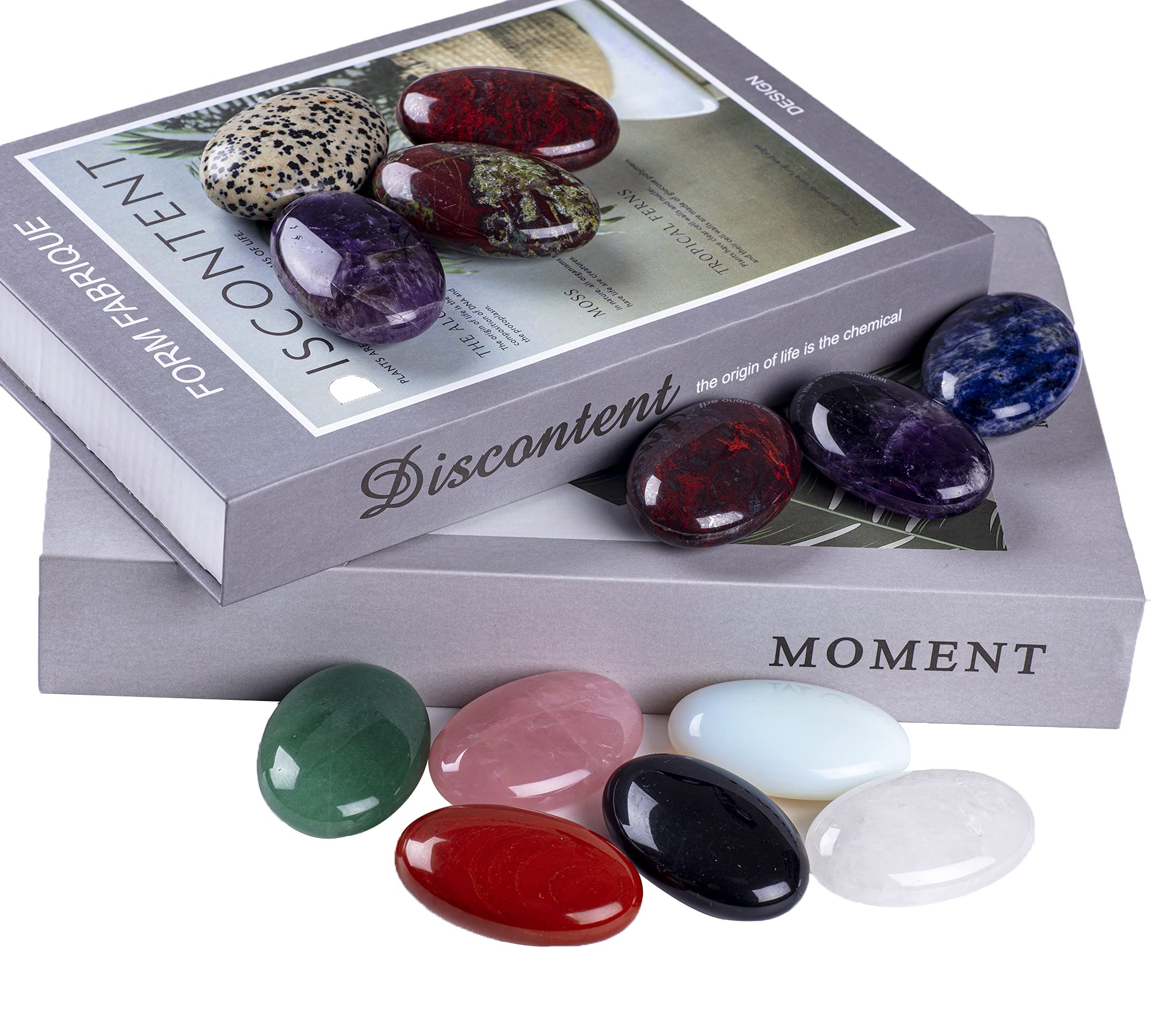 UFEEL Red Flower Jasper chakra stone supports mindful reflection during meditation