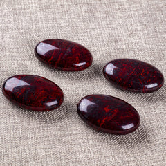 UFEEL Red Flower Jasper close-up shows color and natural texture for mindfulness