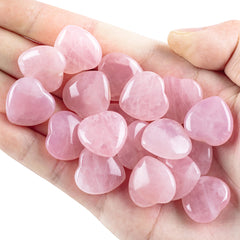 UFEEL rose quartz heart crystals for calming energy and mindful moments.